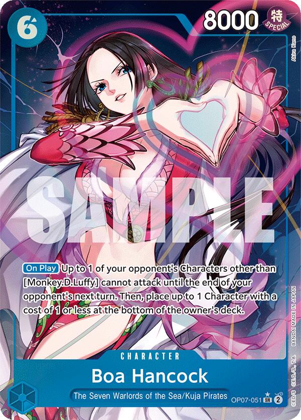 Boa Hancock (051) (Parallel) (OP07-051) - [500 Years in the Future] Foil - Trinity Hobby