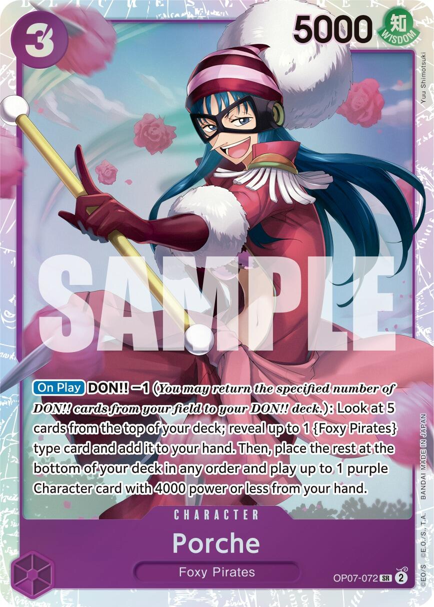 Porche (OP07-072) - [500 Years in the Future] Foil - Trinity Hobby
