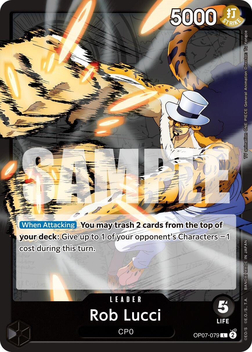 Rob Lucci (079) (OP07-079) - [500 Years in the Future] - Trinity Hobby