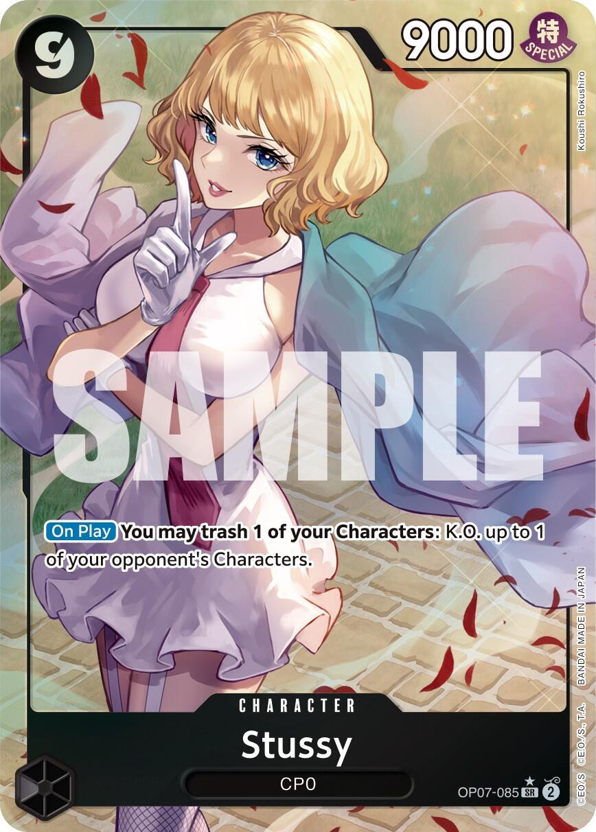 Stussy (Parallel) (OP07-085) - [500 Years in the Future] Foil - Trinity Hobby