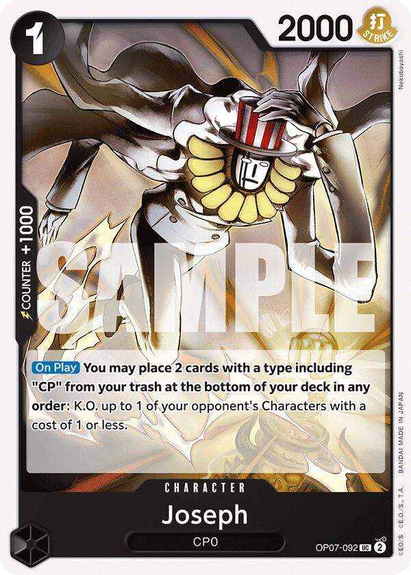 Joseph (OP07-092) - [500 Years in the Future] - Trinity Hobby