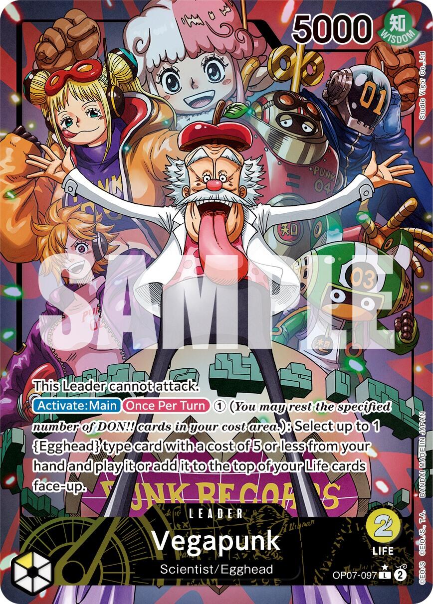 Vegapunk (Parallel) (OP07-097) - [500 Years in the Future] Foil - Trinity Hobby