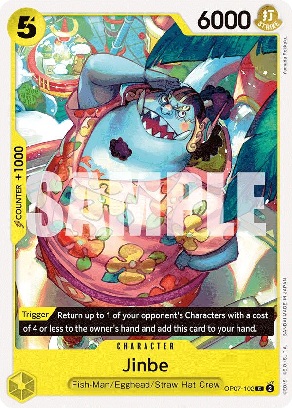 Jinbe (102) (OP07-102) - [500 Years in the Future] - Trinity Hobby
