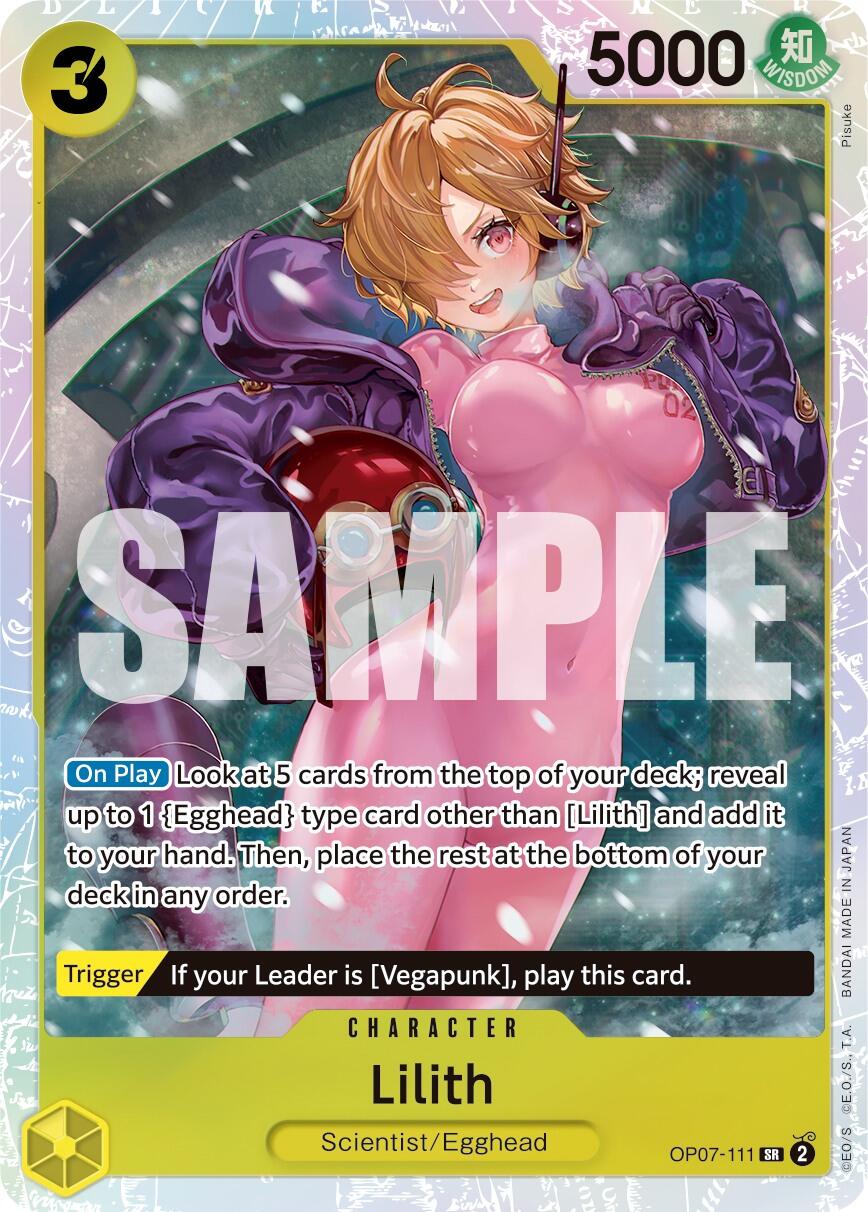 Lilith (OP07-111) - [500 Years in the Future] Foil - Trinity Hobby