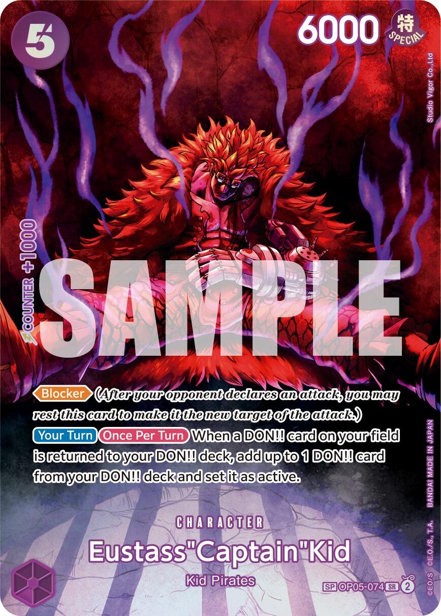 Eustass"Captain"Kid (SP) (OP05-074) - [500 Years in the Future] Foil - Trinity Hobby