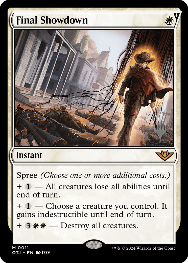 Final Showdown (Promo Pack) [Outlaws of Thunder Junction Promos] - Trinity Hobby