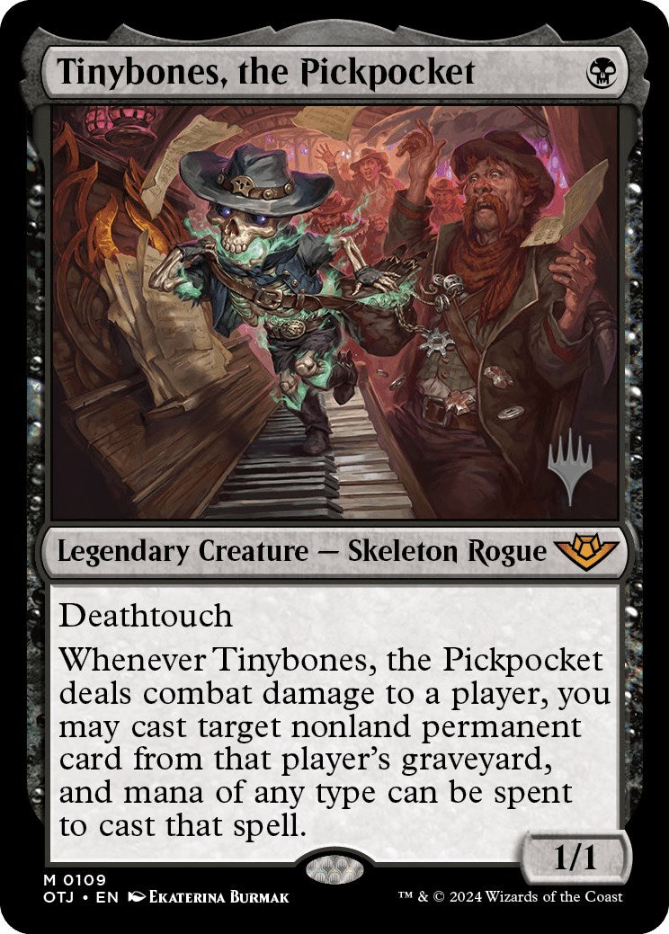 Tinybones, the Pickpocket (Promo Pack) [Outlaws of Thunder Junction Promos] - Trinity Hobby