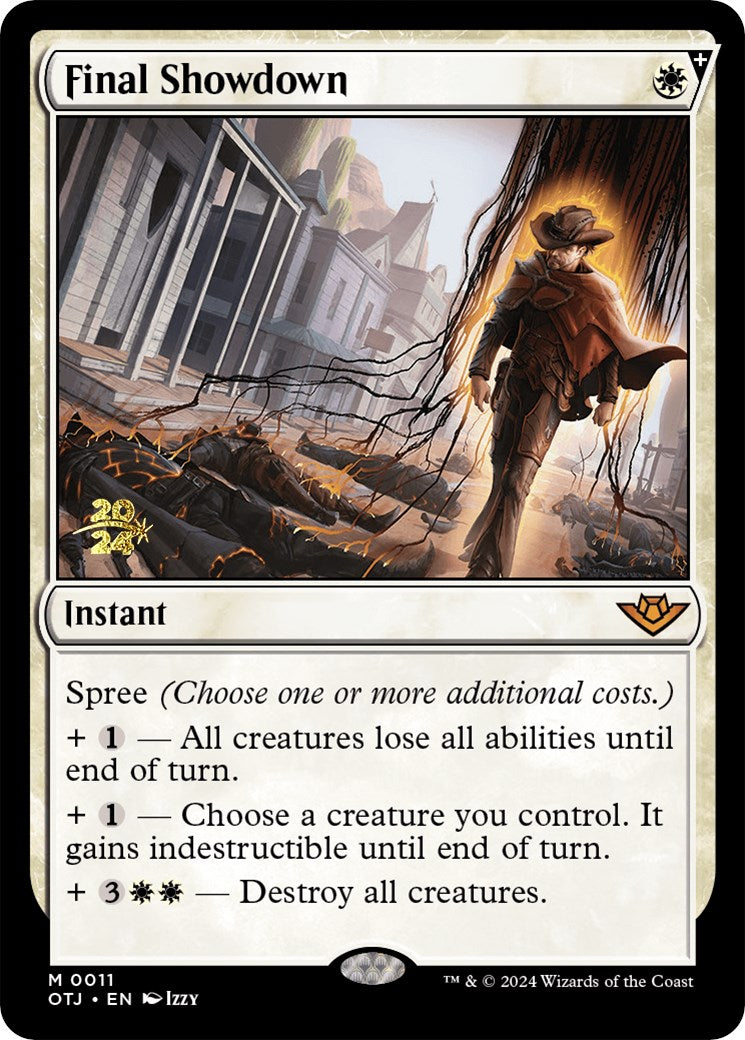 Final Showdown [Outlaws of Thunder Junction Prerelease Promos] - Trinity Hobby