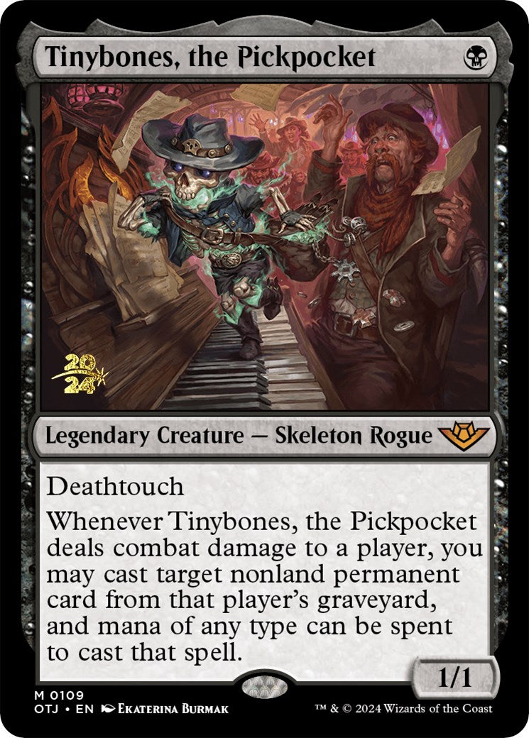Tinybones, the Pickpocket [Outlaws of Thunder Junction Prerelease Promos] - Trinity Hobby