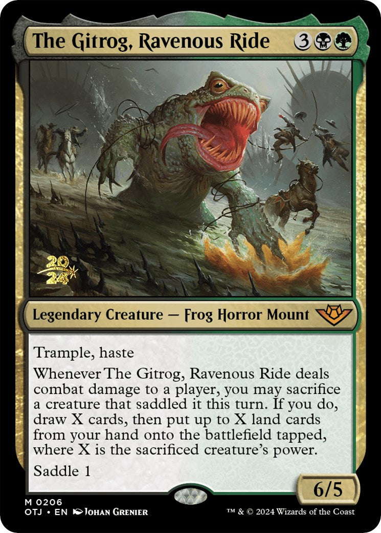 The Gitrog, Ravenous Ride [Outlaws of Thunder Junction Prerelease Promos] - Trinity Hobby