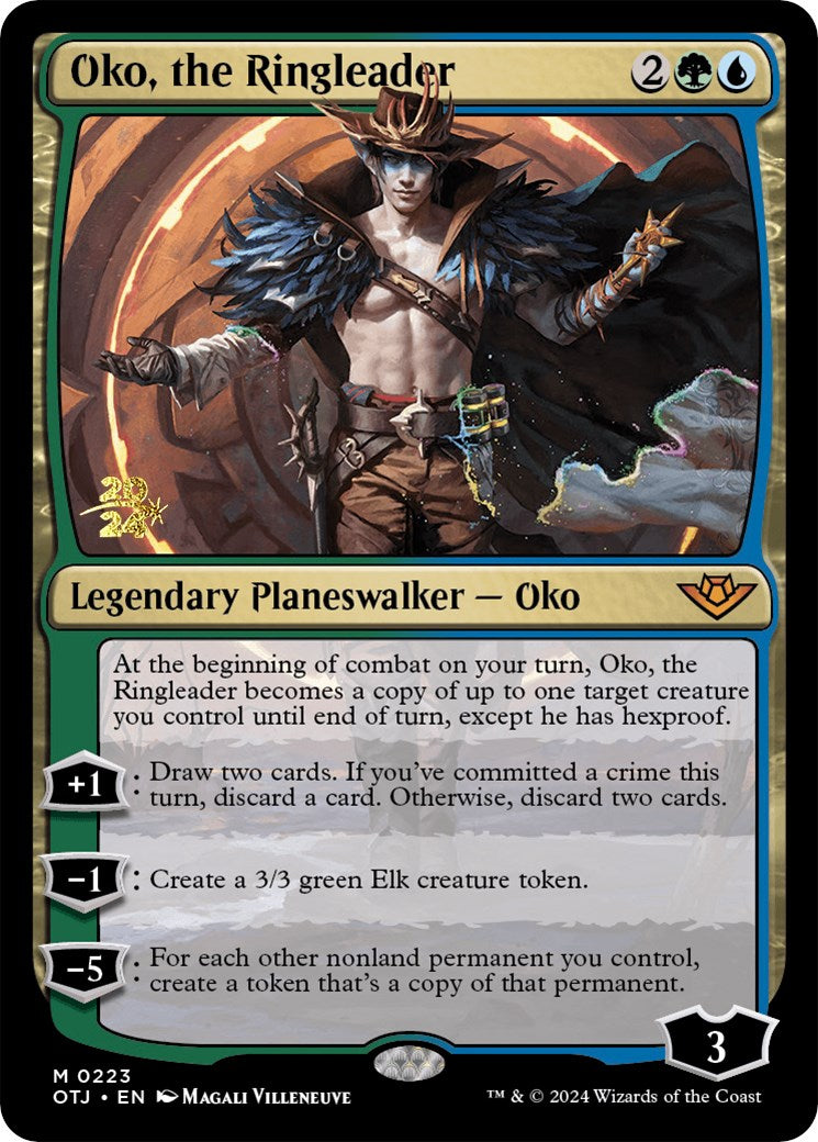 Oko, the Ringleader [Outlaws of Thunder Junction Prerelease Promos] - Trinity Hobby