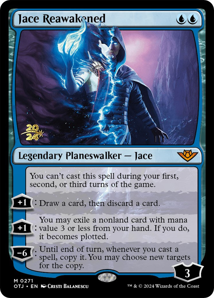 Jace Reawakened [Outlaws of Thunder Junction Prerelease Promos] - Trinity Hobby