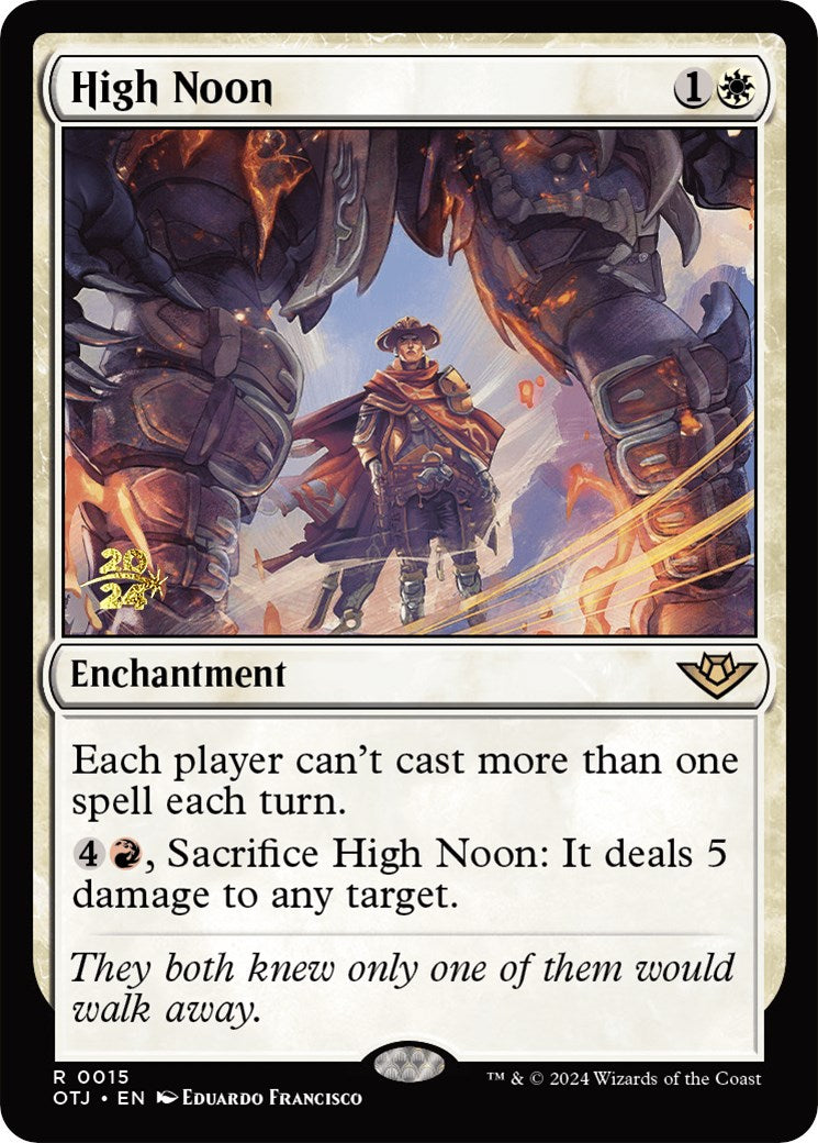 High Noon [Outlaws of Thunder Junction Prerelease Promos] - Trinity Hobby