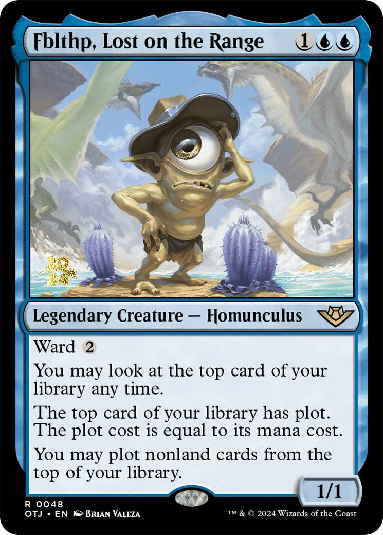 Fblthp, Lost on the Range [Outlaws of Thunder Junction Prerelease Promos] - Trinity Hobby