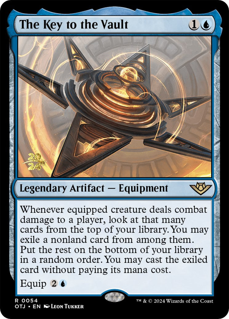 The Key to the Vault [Outlaws of Thunder Junction Prerelease Promos] - Trinity Hobby