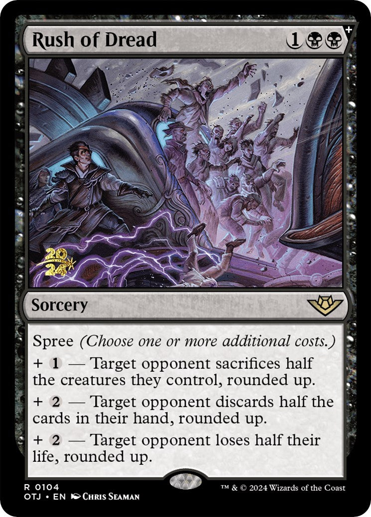 Rush of Dread [Outlaws of Thunder Junction Prerelease Promos] - Trinity Hobby