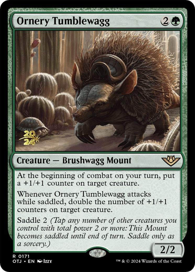 Ornery Tumblewagg [Outlaws of Thunder Junction Prerelease Promos] - Trinity Hobby