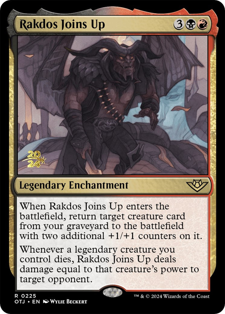 Rakdos Joins Up [Outlaws of Thunder Junction Prerelease Promos] - Trinity Hobby