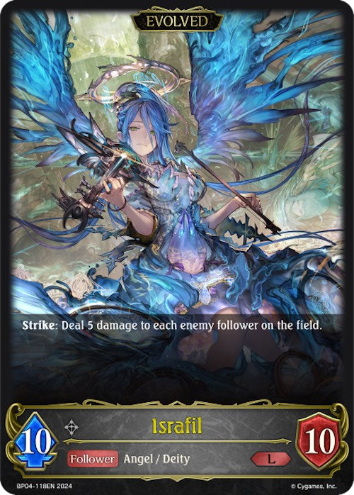 Israfil (Evolved) (BP04-118EN) [Cosmic Mythos] - Trinity Hobby