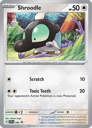 Shroodle (099) [Scarlet & Violet: Black Star Promos] - Trinity Hobby