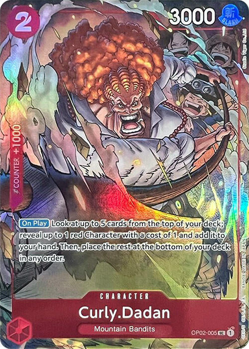 Curly.Dadan (Premium Card Collection -Best Selection Vol. 1-) (OP02-005) - [One Piece Promotion Cards] Foil - Trinity Hobby