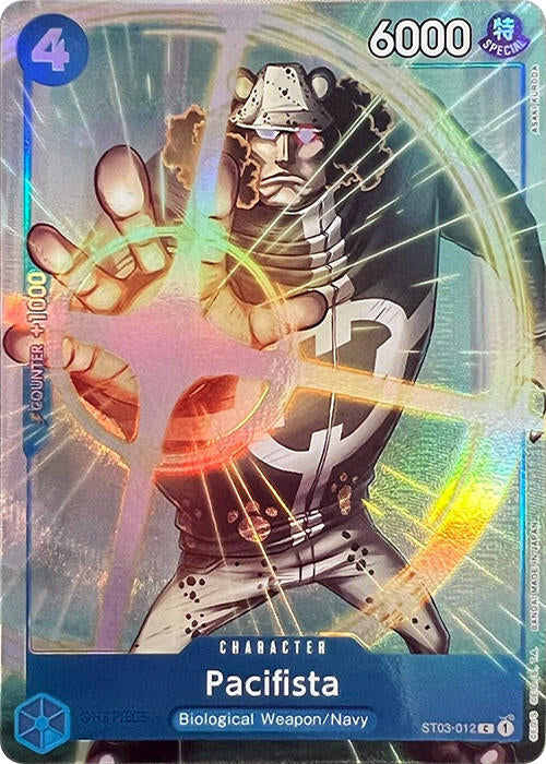 Pacifista (Premium Card Collection -Best Selection Vol. 1-) (ST03-012) - [One Piece Promotion Cards] Foil - Trinity Hobby