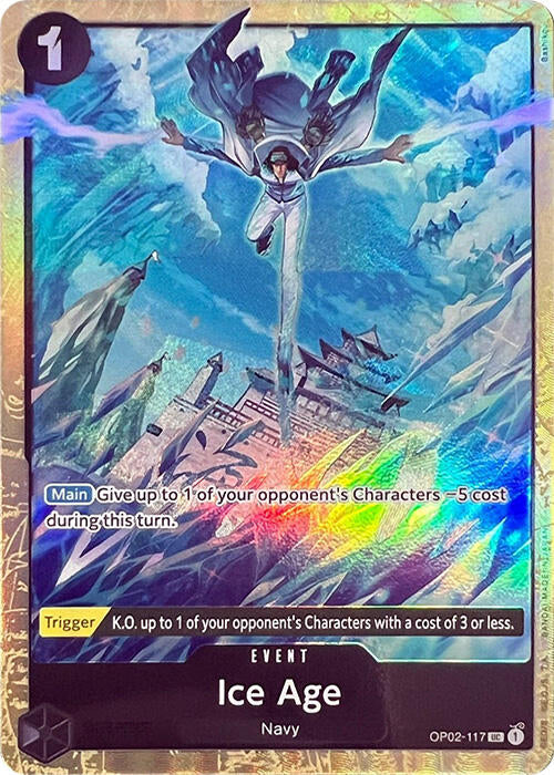 Ice Age (Premium Card Collection -Best Selection Vol. 1-) (OP02-117) - [One Piece Promotion Cards] Foil - Trinity Hobby