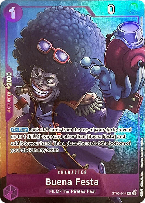 Buena Festa (Premium Card Collection -Best Selection Vol. 1-) (ST05-014) - [One Piece Promotion Cards] Foil - Trinity Hobby