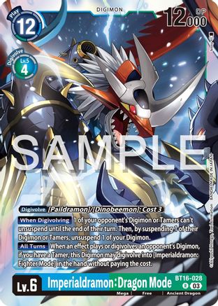 Imperialdramon: Dragon Mode [BT16-028] [Beginning Observer] - Trinity Hobby