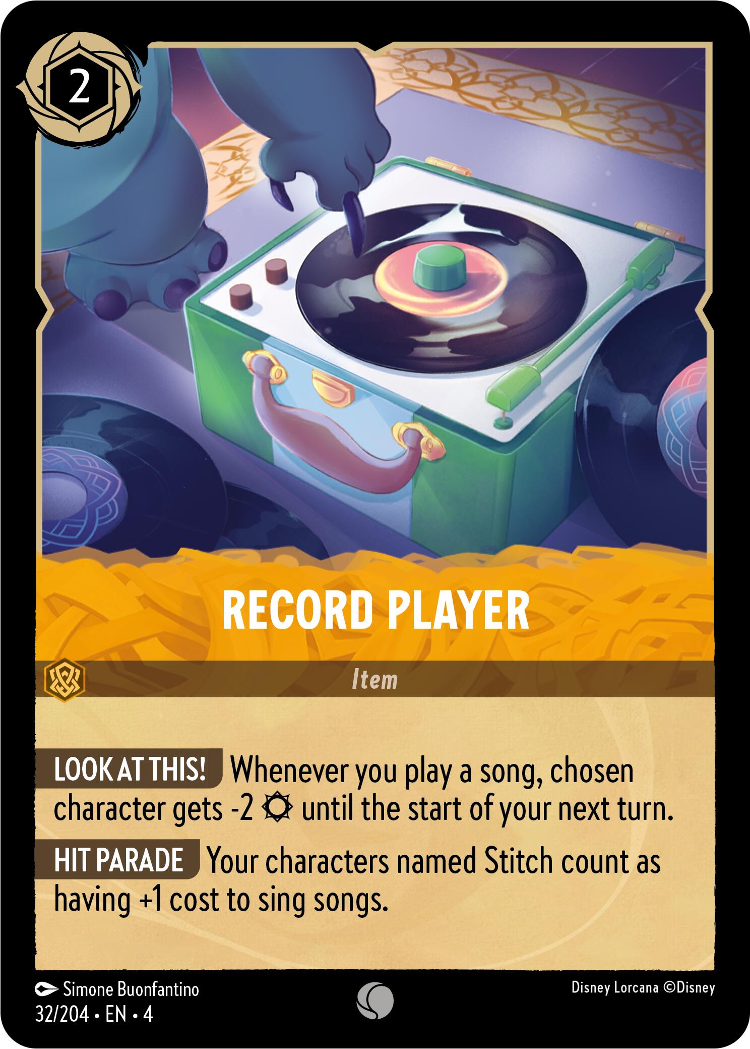Record Player (32/204) [Ursula's Return] - Trinity Hobby