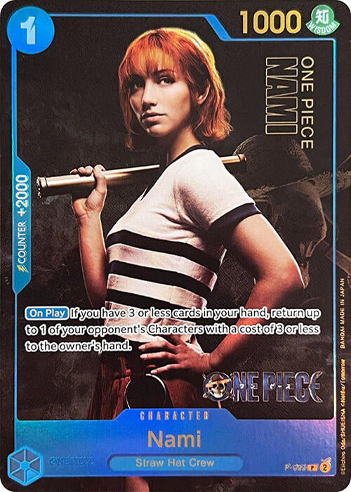 Nami (Premium Card Collection -Live Action Edition-) (P-053) - [One Piece Promotion Cards] Foil - Trinity Hobby