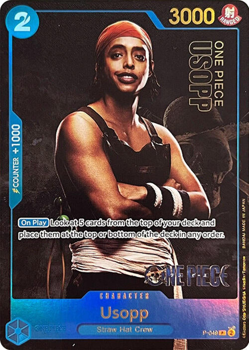 Usopp (Premium Card Collection -Live Action Edition-) (P-049) - [One Piece Promotion Cards] Foil - Trinity Hobby