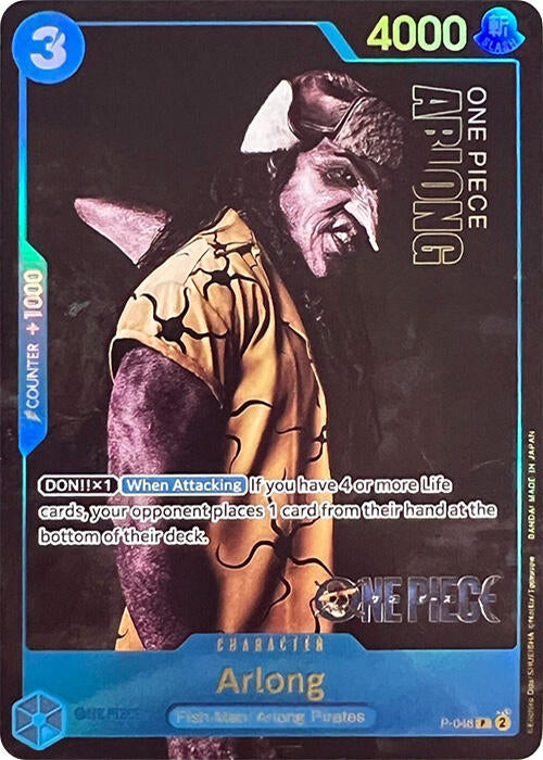 Arlong (Premium Card Collection -Live Action Edition-) (P-048) - [One Piece Promotion Cards] Foil - Trinity Hobby