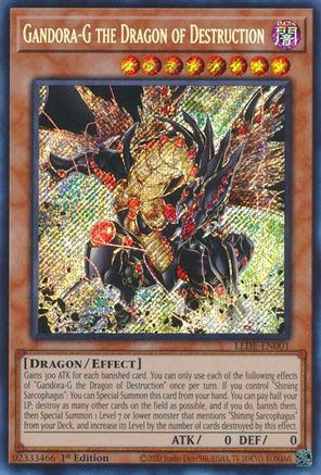 Gandora-G the Dragon of Destruction [LEDE-EN001] Secret Rare - Trinity Hobby
