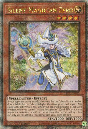 Silent Magician Zero [LEDE-EN003] Quarter Century Secret Rare - Trinity Hobby