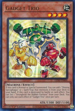 Gadget Trio [LEDE-EN004] Ultra Rare - Trinity Hobby