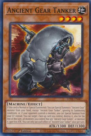 Ancient Gear Tanker [LEDE-EN007] Common - Trinity Hobby