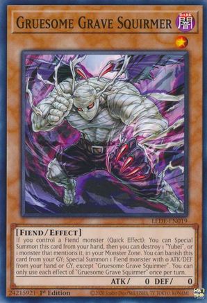 Gruesome Grave Squirmer [LEDE-EN019] Common - Trinity Hobby