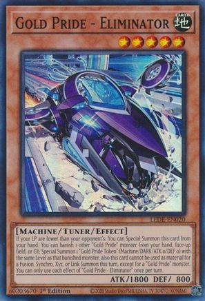 Gold Pride - Eliminator [LEDE-EN020] Super Rare - Trinity Hobby