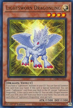 Lightsworn Dragonling [LEDE-EN023] Ultra Rare - Trinity Hobby