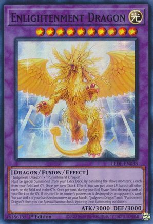 Enlightenment Dragon [LEDE-EN038] Super Rare - Trinity Hobby