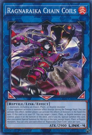 Ragnaraika Chain Coils [LEDE-EN049] Super Rare - Trinity Hobby