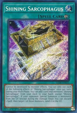 Shining Sarcophagus [LEDE-EN051] Secret Rare - Trinity Hobby