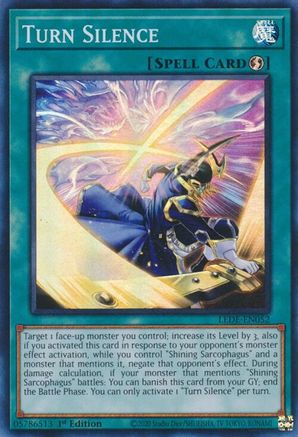Turn Silence [LEDE-EN052] Super Rare - Trinity Hobby