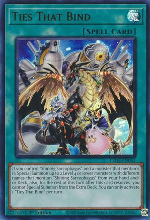 Ties That Bind [LEDE-EN053] Ultra Rare - Trinity Hobby