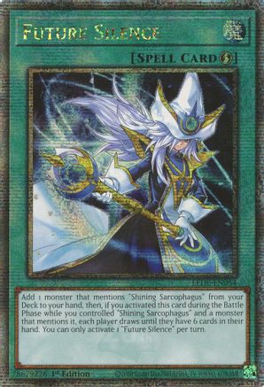Future Silence (Quarter Century Secret Rare) [LEDE-EN054] Quarter Century Secret Rare - Trinity Hobby