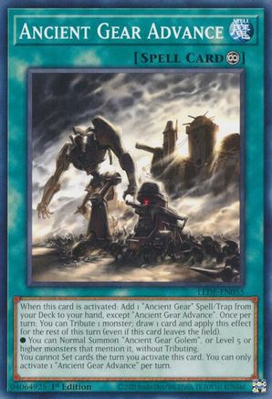 Ancient Gear Advance [LEDE-EN055] Common - Trinity Hobby