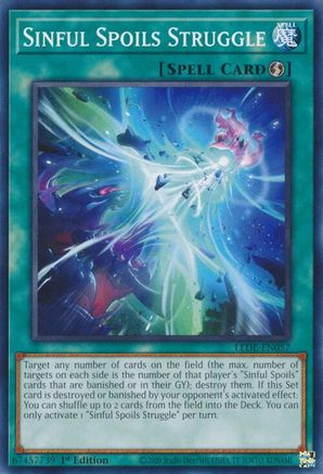 Sinful Spoils Struggle [LEDE-EN057] Common - Trinity Hobby