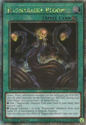 Ragnaraika Bloom (Quarter Century Secret Rare) [LEDE-EN058] Quarter Century Secret Rare - Trinity Hobby