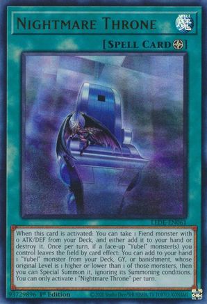 Nightmare Throne [LEDE-EN061] Ultra Rare - Trinity Hobby